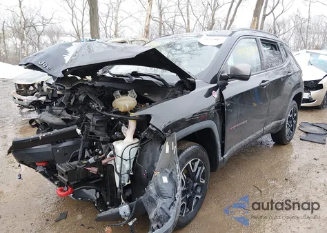 2020 Jeep Compass Trailhawk 4X4 from USA, damaged, VIN 3C4NJDDBXLT159315